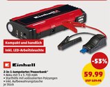 2-in-1-Jumpstarter/Powerbank Angebote von Einhell bei Penny Freital für 59,99 €