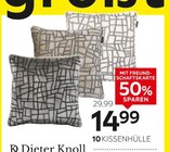 Kissenhülle „Cruzado“ von B. Dieter Knoll im aktuellen XXXLutz Prospekt für 14,99 €
