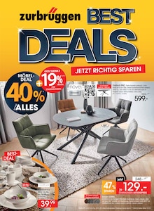 Zurbrüggen Prospekt "BEST DEALS" mit  Seiten (Ganderkesee)