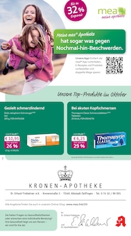 Aktueller mea - meine apotheke Prospekt "Unsere Oktober-Angebote" für Albstadt Aktueller mea - meine apotheke Prospekt für Albstadt mit  Seiten