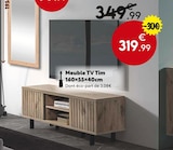 Meuble TV Tim - Maxi Bazar à Le Cannet Meuble TV Tim en promo chez Maxi Bazar Le Cannet à 319,99 €