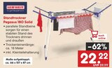 Aktuelle Wäscheständer Angebote bei Netto Marken-Discount in Kassel Aktuelles Standtrockner Pegasus 180 Solid Angebot bei Netto Marken-Discount in Kassel ab 22,22 €