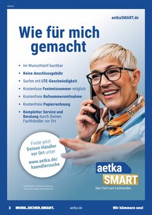 Aktueller aetka Bremerhaven Prospekt aetka Prospekt Bremerhaven "Wir kümmern uns!" mit 20 Seiten