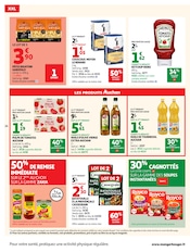 Promos Huile d'olive vierge dans le catalogue "LES HALLES d'automne" de Auchan Supermarché Huile d'olive vierge en promo dans le catalogue Auchan Supermarché à la page 24