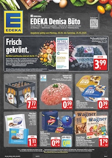 EDEKA Prospekt der Woche "Wir lieben Lebensmittel!" Seite 1, 20.10.2025 bis 25.10.2025 für Breitungen Aktueller EDEKA Prospekt "Wir lieben Lebensmittel!" Seite 1 von 28 Seiten für Breitungen