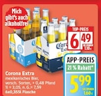 Corona Extra für 5,99 € bei EDEKA im Angebot Corona Extra im aktuellen EDEKA Prospekt