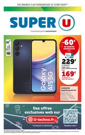 Prospectus Super U "Super U" en cours à Saint-Étienne, Page 1 Catalogue Super U en cours à Saint-Étienne, "Super U", Page 1