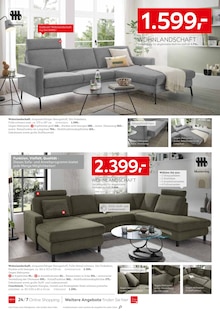 Ledersofa Angebot im XXXLutz Möbelhäuser Prospekt, gültig von 29.12.2025 bis 11.01.2026 Ledersofa Angebot im aktuellen XXXLutz Möbelhäuser Prospekt auf Seite 12