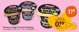 High Protein Chocolate Pudding im tegut Prospekt High Protein Chocolate Pudding von Ehrmann im aktuellen tegut Prospekt für 0,99 €