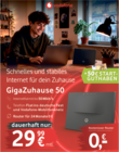 GigaZuhause 50 im Angebot bei Hirsch und Ille in Heilbronn GigaZuhause 50 Angebote von vodafone bei Hirsch und Ille Heilbronn für 29,99 €