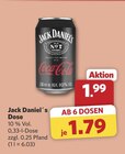Dose Angebote von Jack Daniel's bei combi Celle für 1,79 €