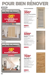 Promos Menuiserie dans le catalogue "POUR BIEN RÉNOVER COMPTEZ SUR NOUS..." de Gedimat à la page 12 Promos Menuiserie dans le catalogue "POUR BIEN RÉNOVER COMPTEZ SUR NOUS..." de Gedimat à la page 12