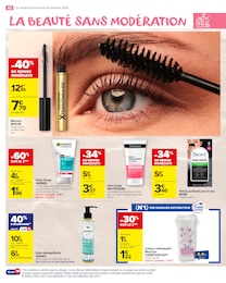 Prix et réduction Mascara dans le prospectus Carrefour Market en cours Offre Mascara dans le catalogue Carrefour Market du moment à la page 44
