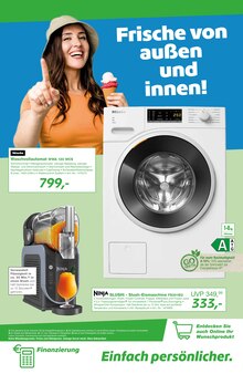 Waschmaschine im EP: Prospekt "so gut klingt mein Sommer." mit 12 Seiten (Frechen)