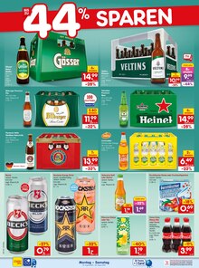 Bitburger im Netto Marken-Discount Prospekt "Aktuelle Angebote" mit 49 Seiten (Straubing)