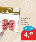 Kordel auf Spule im Angebot bei budni in Pinneberg Kordel auf Spule Angebote bei budni Pinneberg für 4,49 €