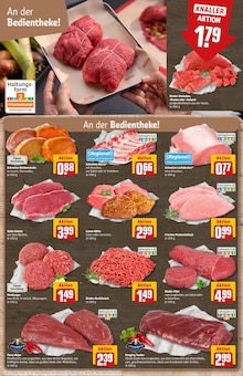 Schweinefleisch im aktuellen REWE Prospekt (Braunschweig) Schweinefleisch im REWE Prospekt "Dein Markt" mit 36 Seiten (Braunschweig)
