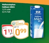 Aktuelles Haltbare Milch Angebot bei GLOBUS in Salzgitter ab 0,99 €