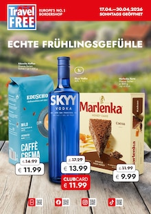 Vodka im Travel FREE Prospekt "ECHTE FRÜHLINGSGEFÜHLE" mit 10 Seiten (Chemnitz)