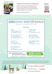 Aktueller Sanitätshaus Edelmann Sonja Edelmann GmbH Prospekt mit Dusche, "Schenken Sie Gesundheit!", Seite 6