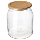 + Dose mit Deckel Glas/Bambus 3.3 l Angebote von IKEA 365+ bei IKEA Pirna für 11,49 €