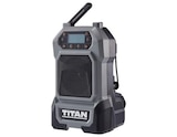 Radio de chantier Bluetooth 1 haut parleur 18 V - Titan dans le catalogue Brico Dépôt