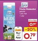 Frische Weidemilch im Angebot bei Netto Marken-Discount in Celle Frische Weidemilch Angebote von Gutes Land bei Netto Marken-Discount Celle für 0,79 €