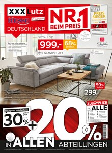 XXXLutz Möbelhäuser Prospekt XXXLutz Deutschland - Nr. 1 beim Preis mit  Seiten