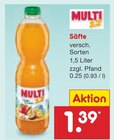 Aktuelle Saft Angebote bei Netto Marken-Discount in Pforzheim Aktuelles Säfte Angebot bei Netto Marken-Discount in Pforzheim ab 1,39 €