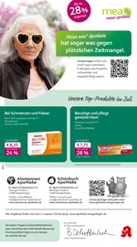 Aktueller mea - meine apotheke Apotheke Prospekt in Schönaich und Umgebung, "Unsere Juli-Angebote" mit 4 Seiten, 01.07.2025 - 31.07.2025