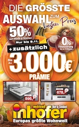 Möbel Inhofer Prospekt für Aindling: "DIE GRÖSSTE AUSWAHL ZUM besten Preis", 10 Seiten, 22.10.2025 - 08.11.2025