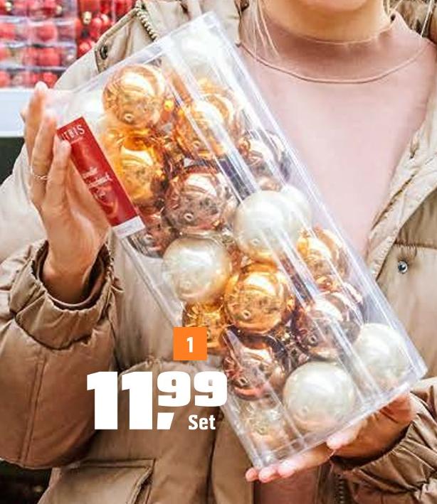 OBI Großwoltersdorf - Weihnachtskugel-Mix Capuccino Weihnachtskugel-Mix Capuccino Angebot bei OBI Großwoltersdorf im Prospekt WILLKOMMEN IM OBI WEIHNACHTSMARKT!