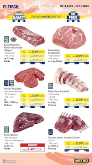 Rindfleisch im METRO Prospekt "Wochenangebote SCO + Charity" mit 26 Seiten (Bochum)