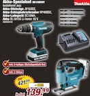 Akku-Spezialset DK18B59Y Angebote von Makita bei POCO Kempten für 139,99 €