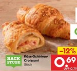 Käse-Schinken-Croissant im Angebot bei Netto Marken-Discount in Lutherstadt Wittenberg Käse-Schinken-Croissant Angebote von BACK STUBE bei Netto Marken-Discount Lutherstadt Wittenberg für 0,69 €