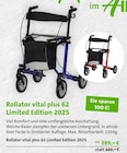 vena-aktiv GbR Sanitätshaus und Lymphberatungszentrum Jüterbog - Rollator vital plus 62 Limited Edition 2025 Angebot im Prospekt Rollator vital plus 62 Limited Edition 2025 bei vena-aktiv GbR Sanitätshaus und Lymphberatungszentrum im Jüterbog Prospekt für 389,00 €