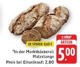 Malzstange Angebot in Au Malzstange im aktuellen Prospekt bei E center in Au