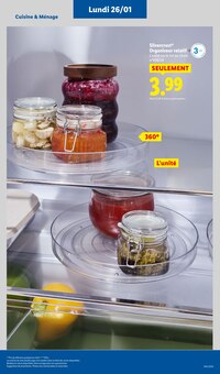 Promotion Accessoires Cuisine dans le prospectus Lidl, valable du 26/01/2026 au 29/01/2026 Promo Accessoires Cuisine dans le catalogue Lidl du moment à la page 15