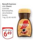 Espresso im Angebot bei GLOBUS in Hürth Espresso Angebote von Nescafé bei GLOBUS Hürth für 6,49 €