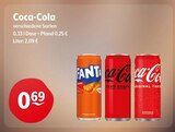 Softdrinks Angebote von Coca-Cola bei Huster Zeitz für 0,69 €