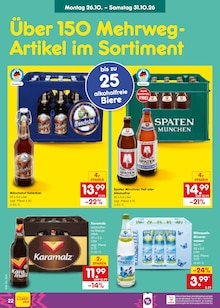 Getränke im aktuellen Netto Marken-Discount Prospekt (München) Getränke im Netto Marken-Discount Prospekt "Aktuelle Angebote" mit 67 Seiten (München)