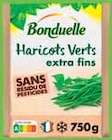 Haricots verts extra-fins sans résidu de pesticides surgelés - BONDUELLE dans le catalogue Intermarché