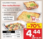 Glas-Auflaufform ca. 800 ml von GOURMETmaxx im aktuellen Netto Marken-Discount Prospekt