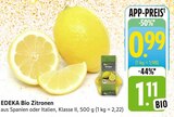 Bio Zitronen bei E center im Heilbronn Prospekt für 0,99 €