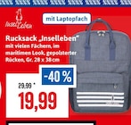 Rucksack "Inselleben" Angebote bei Kaufhaus Stolz Flensburg für 19,99 €