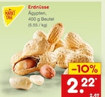 Aktuelles Erdnüsse Angebot bei Netto Marken-Discount in Berlin ab 2,22 €