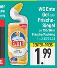 Gel im EDEKA Prospekt Gel von WC Ente im aktuellen EDEKA Prospekt für 1,99 €