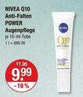 Nivea im V-Markt Prospekt Q10 Anti-Falten POWER Augenpflege von NIVEA im aktuellen V-Markt Prospekt für 9,99 €