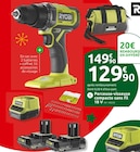 Perceuse visseuse compacte sans fil RDD18 18 V ONE+ à Mr. Bricolage dans Saint-Beauzély Perceuse visseuse compacte sans fil RDD18 18 V ONE+ à Mr. Bricolage dans Saint-Beauzély