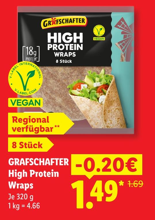 High Protein Wraps
